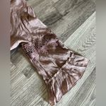 INDIGO SOUL Rose Boho Tunic Dress SZ S Floral Lace Detailed Flowing Photo 4