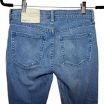 Gap 1969  Authentic Best Girlfriend Jeans‎ Size 25 Mid Rise Two Tone Color Block Photo 3