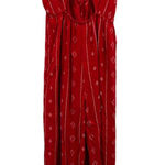 Salty Lemon Salty‎ Lemon Red Jumpsuit Size Medium Photo 0
