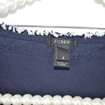 J.Crew  Tweed Front Silk Cotton Small Top Blouse Photo 4