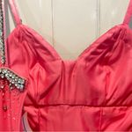 Wow Couture WOW! Pink Beaded Pageant Prom Dress Gown Sleeveless Size 2 Photo 8
