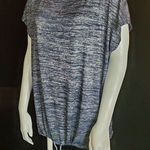 Lou & grey Blue Marled Short Sleeve Top (XL) Photo 0