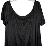 Vintage Black Nylon Nightgown‎ Size 2X Photo 1