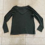 Z Supply  Dark Green Longsleeve Thermal Top Sz Sm Photo 4