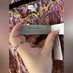 Poupette St. Barth  mini top rachel off shoulder purple size medium NWT Photo 6