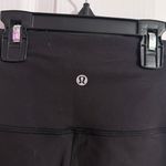 Lululemon black Wunder train 6" bike shorts Photo 2