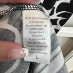 LuLaRoe  | Vintage & Rare Bow Stripe Black & White Maxi Skirt Size L Large Photo 8