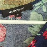 Ambiance Navy Floral Romper Blue Photo 1