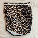 Women Leopard Print Halter Top and Skirt Set Size M Brown Size M Photo 2