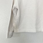 Madewell Sweatshirt Long-Sleeve Funnel-Neck Parchment Relaxed Size XS Photo 5