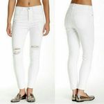 Current/Elliott Current/Elliot White The super High waist stiletto salty Destroy size 28 Photo 1