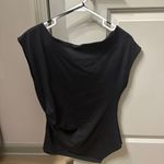 ZARA Asymmetrical Black Top Photo 0