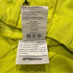 Piombo Women’s Neon Yellow 100% Pure Cotton Denim Skirt Size Small Photo 7