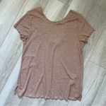 Nike Scoop Back Ruffle Edge Lightweight Shirt Pink (Small) Photo 0