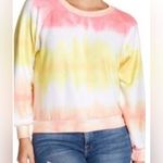 Wildfox Sorbet Tie-Dye Lightweight Pullover Crewneck Sweatshirt Photo 7