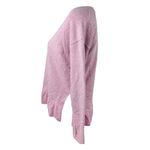 Athleta  Balance Pullover Pink Speckled Victorian Berry Sweatshirt Top Small Photo 6