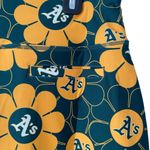 Loudmouth Oakland A’s Athletics Flower Skort Golf Skirt Green MLB NWTs large Yellow Photo 2