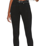 Citizens of Humanity  Mid-Rise Sloane Black Cropped Ankle Skinny Jeans, 24 Photo 0