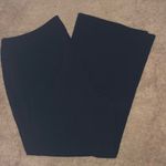 Alfani  flat front wide leg black pants Photo 1