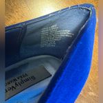 Simply Vera  Wang blue suede heels size 8 Photo 6