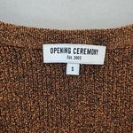 Opening Ceremony NWOT!  Brown Knit Midi Dress Size S Photo 3
