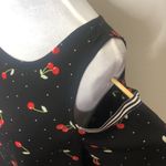 Gypsies & Moondust cherry cold shoulder shirt size large Photo 2