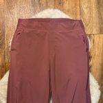 Athleta  Pants Nylon Size 14 Blush Mauve Pockets Lightweight Stretch 30.5" Inseam Photo 1