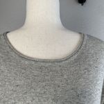 Smartwool Shadow Pine Colorblock Sweater Size M Gray Black Merino Wool Silk Photo 1