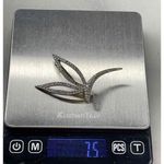 Swavorski Vintage Swarovski Dragonfly Brooch Gold Tone Rhinestone Photo 8