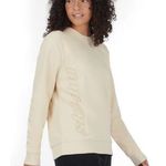 Brand New BRP Women's Size 2X Ivory Pullover Crewneck Sweater Sweatshirt Photo 0