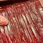 Vintage America Deep Red Crossbody eel Bag Brown Photo 7