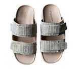 Vionic  - Riviera Slide Double Strap Textured Tan Sandals Sz 7 Wide Photo 2