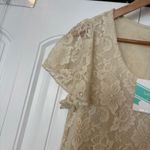 Umgee  Ivory‎ Lace Dress Size Small Photo 3