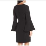 Sam Edelman black long sleeve Wrap dress with Bell Sleeves Size 0 Photo 1