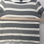 Talbots Womans Blouse Size L Bell Sleeve Nautical Preppy Beach Vacation Travel Photo 8