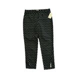 Vince Camuto Black and White Floral Polka Dot Leggings Photo 1