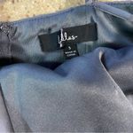 Lulus NWOT Glamorous Persona Grey Satin Pleated Sleeveless Tulip Maxi Dr… Photo 4