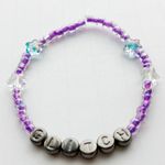 Taylor Swift  Eras Tour Friendship Bracelet Glitch Midnights w/ star beads Photo 0