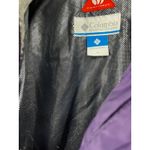 Columbia Omni Coat Heat Full Zip Rain Long Sleeve Blue Size Small Womens Photo 1