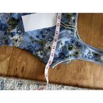 Blue sequence flower dress size medium Photo 4