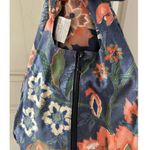 Handprint NYC/Seattle Vintage 100% Cotton Floral Sling Buckle Strap Backpack Bag Photo 6