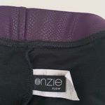 Onzie Flow Dahlia Venom High Neck Striped Mesh Racerback Sports Bra S/M Photo 3