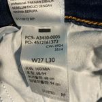 Levi's Levi’s 726 Flare Midrise Dark Wash Cotton Blend Jeans Size 27 #760 Photo 13