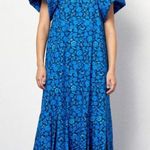 DE LORETA
Damasco Dress maxi dress‎ size small Blue Photo 0