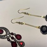 Lot Of 3 Costume Earrings Pierced Beaded Dangle Photo 2