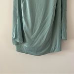 Oh Polly NWT Clementine Cold Shoulder Mini Dress in Teal Size 2 Photo 4