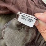 Vintage 90s Steampunk Dark Academia Schoolgirl Brown Leaf Dress S Photo 6