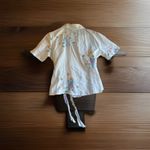 Jaramago Fashion Designer‎ Classic White Collared Women's Dress Shirt 100% Linen Size M Photo 1