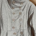 Cecico  Wool Blend Double Breasted Pea Coat Size Medium Photo 2