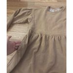 American Eagle Long Sleeve Fleece Babydoll Mini Dress Size Small Photo 3